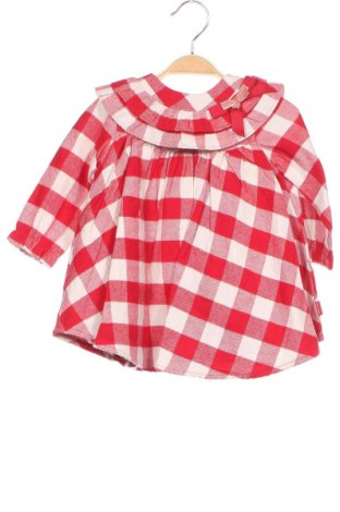 Детска рокля Tutto Piccolo, Размер 9-12m/ 74-80 см, Цвят Червен, Памук, Цена 96,85 лв.