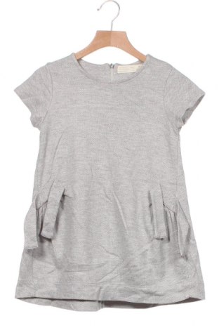 Detské šaty  Zara, Veľkosť 5-6y/ 116-122 cm, Farba Sivá, 79% bavlna, 21% polyester, Cena  15,88 €