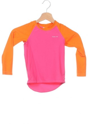 Dziecięca sportowa bluzka Polarn O. Pyret, Rozmiar 3-4y/ 104-110 cm, Kolor Różowy, 78% poliamid, 22% elastyna, Cena 83,16 zł