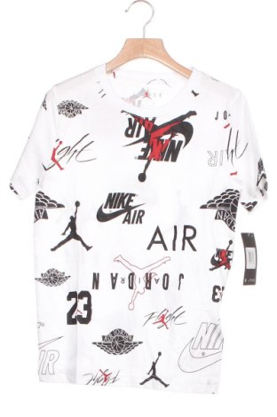 Detské tričko Air Jordan Nike, Veľkosť 8-9y/ 134-140 cm, Farba Biela, Bavlna, Cena  29,82 €