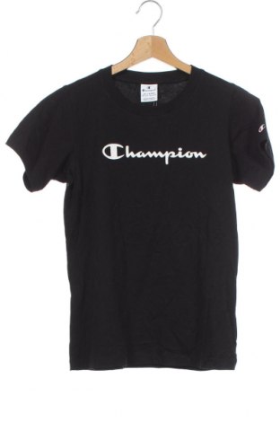 Tricou pentru copii Champion, Mărime 15-18y/ 170-176 cm, Culoare Negru, Bumbac, Preț 86,21 Lei