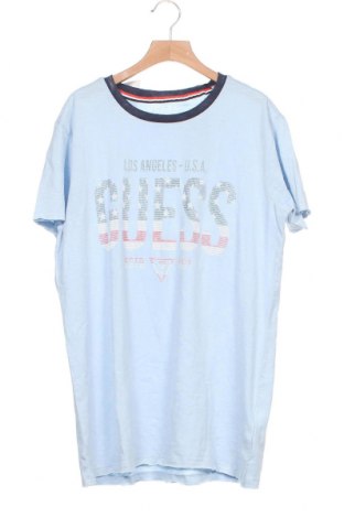 Detské tričko Guess, Veľkosť 15-18y/ 170-176 cm, Farba Modrá, Bavlna, Cena  19,77 €