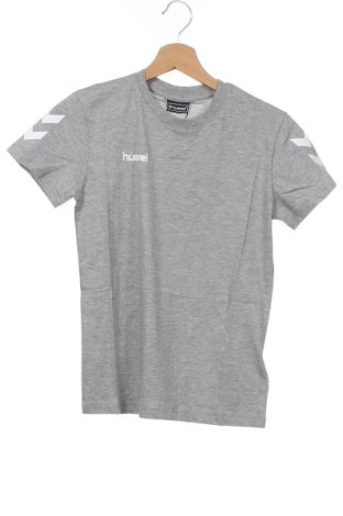 Kinder T-Shirt Hummel, Größe 10-11y/ 146-152 cm, Farbe Grau, Baumwolle, Preis 23,80 €