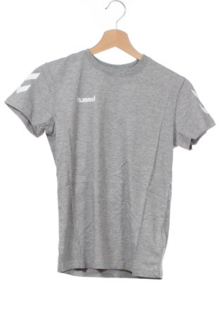 Kinder T-Shirt Hummel, Größe 10-11y/ 146-152 cm, Farbe Grau, Baumwolle, Preis 25,05 €