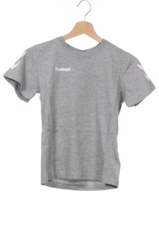 Kinder T-Shirt Hummel, Größe 10-11y/ 146-152 cm, Farbe Grau, Baumwolle, Preis 25,05 €