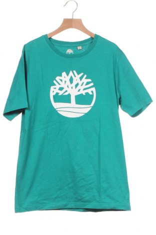 Tricou pentru copii Timberland, Mărime 15-18y/ 170-176 cm, Culoare Verde, 100% bumbac, Preț 106,11 Lei