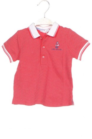 Детска тениска Tutto Piccolo, Размер 9-12m/ 74-80 см, Цвят Червен, Памук, Цена 38,35 лв.