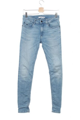 Kinderjeans Calvin Klein Jeans, Größe 13-14y/ 164-168 cm, Farbe Blau, 90% Baumwolle, 8% Polyester, 2% Elastan, Preis 54,88 €