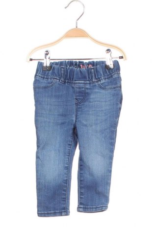 Dziecięce jeansy Gap Baby, Rozmiar 12-18m/ 80-86 cm, Kolor Niebieski, 71% bawełna, 28% poliester, 1% elastyna, Cena 89,56 zł