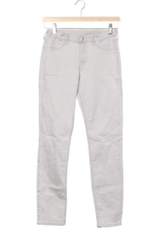 Detské džínsy  H&M, Veľkosť 12-13y/ 158-164 cm, Farba Sivá, 81% bavlna, 18% polyester, 1% elastan, Cena  18,14 €
