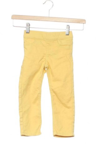 Detské džínsy  H&M, Veľkosť 18-24m/ 86-98 cm, Farba Žltá, 69% bavlna, 28% polyester, 3% elastan, Cena  18,14 €