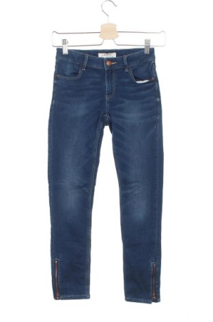 Dziecięce jeansy Lindex, Rozmiar 8-9y/ 134-140 cm, Kolor Niebieski, 83% bawełna, 16% poliester, 1% elastyna, Cena 61,41 zł