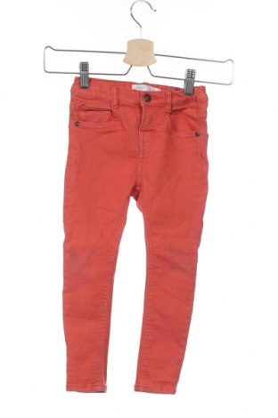 Παιδικά τζίν Zara, Μέγεθος 3-4y/ 104-110 εκ., Χρώμα Πορτοκαλί, Τιμή 16,08 €