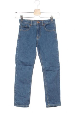 Детски дънки Zara, Размер 6-7y/ 122-128 см, Цвят Син, 98% памук, 2% еластан, Цена 27,30 лв.