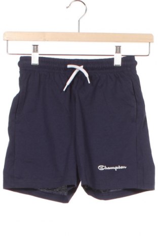 Детски къс панталон Champion, Размер 7-8y/ 128-134 см, Цвят Син, Памук, Цена 23,52 лв.