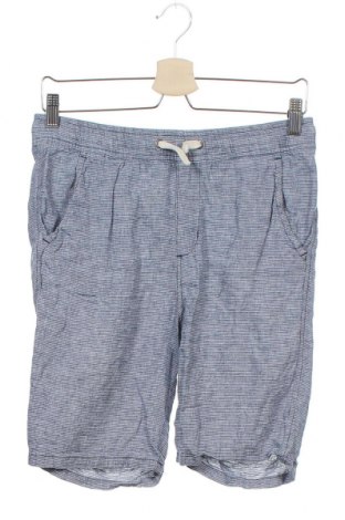 Kinder Shorts H&M, Größe 13-14y/ 164-168 cm, Farbe Blau, 55% Leinen, 45% Baumwolle, Preis 11,13 €