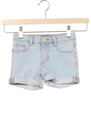 Детски къс панталон Mango, Размер 4-5y/ 110-116 см, Цвят Син, 99% памук, 1% еластан, Цена 31,85 лв.