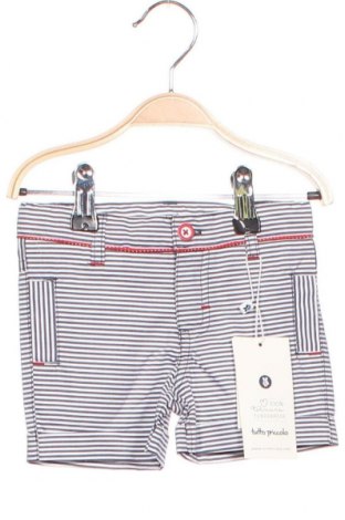 Детски къс панталон Tutto Piccolo, Размер 9-12m/ 74-80 см, Цвят Син, Памук, Цена 51,35 лв.