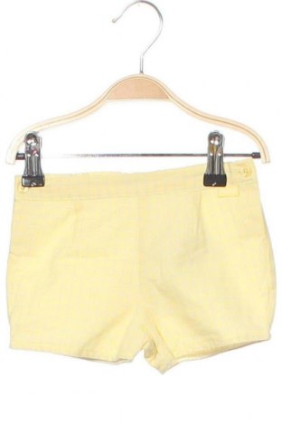 Детски къс панталон Tutto Piccolo, Размер 12-18m/ 80-86 см, Цвят Жълт, Памук, Цена 57,85 лв.