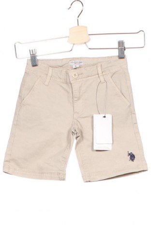 Dětské krátké kalhoty  U.S. Polo Assn., Velikost 4-5y/ 110-116 cm, Barva Béžová, 98% bavlna, 2% elastan, Cena  1 106,00 Kč