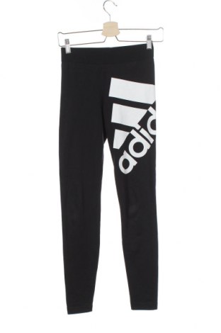 Kinderlegging Adidas, Größe 13-14y/ 164-168 cm, Farbe Schwarz, 90% Baumwolle, 10% Elastan, Preis 25,05 €