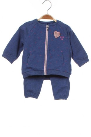Детски комплект Zara, Размер 9-12m/ 74-80 см, Цвят Син, 59% памук, 36% полиестер, 5% еластан, Цена 35,70 лв.