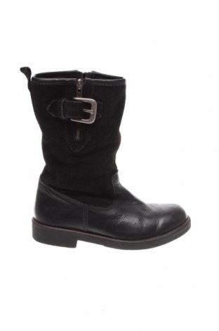 Detské topánky  Zara, Veľkosť 26, Farba Čierna, Prírodný velur , pravá koža , Cena  24,95 €