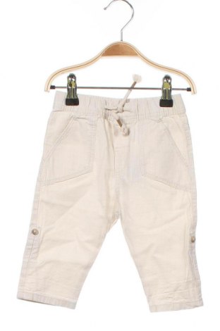 Detské nohavice  H&M, Veľkosť 6-9m/ 68-74 cm, Farba Béžová, Bavlna, Cena  14,00 €