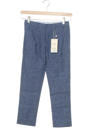 Detské nohavice  Mango, Veľkosť 5-6y/ 116-122 cm, Farba Modrá, 55% ľan, 45% bavlna, Cena  26,47 €