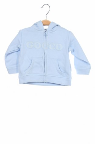 Gyerek sweatshirt Gocco, Méret 6-9m / 68-74 cm, Szín Kék, 80% pamut, 20% poliészter, Ár 6 347 Ft