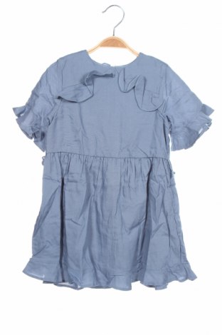 Kinderkleid Bonnet A Pompon, Größe 3-4y/ 104-110 cm, Farbe Blau, Viskose, Preis 43,22 €