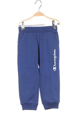 Pantaloni de trening, pentru copii Champion, Mărime 18-24m/ 86-98 cm, Culoare Albastru, Bumbac, Preț 83,45 Lei