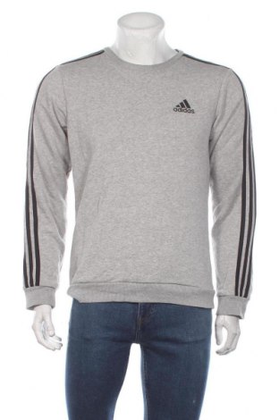Herren Shirt Adidas, Größe S, Farbe Grau, 53% Baumwolle, 36% Polyester, 11% Viskose, Preis 35,56 €