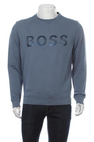 Herren Shirt BOSS, Größe M, Farbe Blau, Baumwolle, Preis 88,53 €