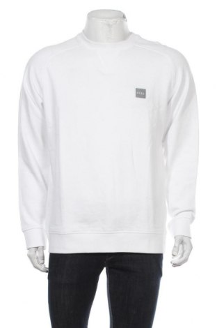 Herren Shirt BOSS, Größe L, Farbe Weiß, Baumwolle, Preis 73,06 €