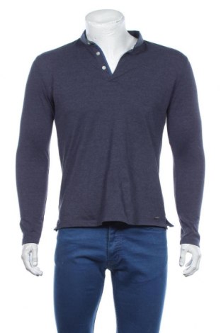 Мъжка блуза Esprit, Размер M, Цвят Син, 60% памук, 40% полиестер, Цена 26,00 лв.