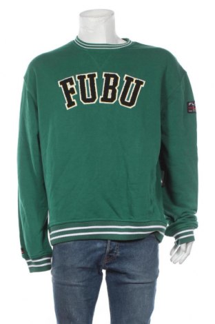 Ανδρική μπλούζα Fubu, Μέγεθος L, Χρώμα Πράσινο, 80% βαμβάκι, 20% πολυεστέρας, Τιμή 33,77 €