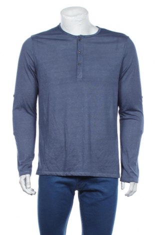 Herren Shirt H&M, Größe L, Farbe Blau, 65% Polyester, 35% Baumwolle, Preis 18,09 €