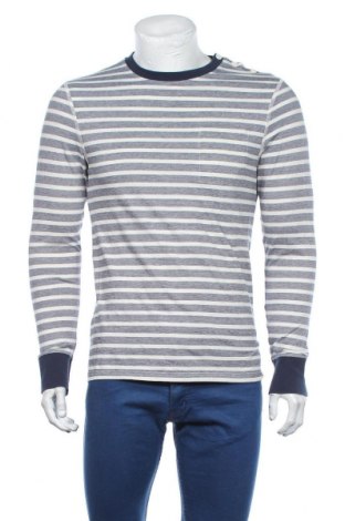 Herren Shirt H&M L.O.G.G., Größe S, Farbe Blau, 83% Baumwolle, 13% Polyester, 4% Viskose, Preis 18,09 €