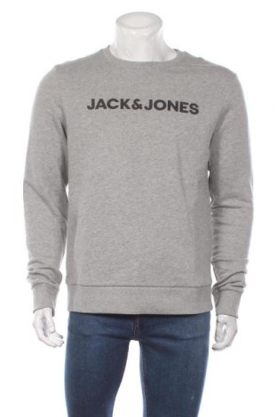 Ανδρική μπλούζα Jack & Jones, Μέγεθος L, Χρώμα Γκρί, 85% βαμβάκι, 15% βισκόζη, Τιμή 20,77 €