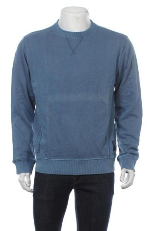 Мъжка блуза S.Oliver, Размер M, Цвят Син, 95% памук, 5% еластан, Цена 57,85 лв.