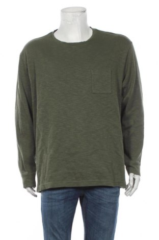 Мъжка блуза S.Oliver, Размер 3XL, Цвят Зелен, 71% памук, 27% полиестер, 2% еластан, Цена 53,30 лв.