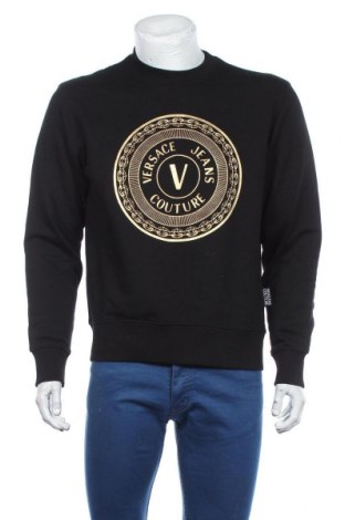 Herren Shirt Versace Jeans, Größe M, Farbe Schwarz, Baumwolle, Preis 131,54 €