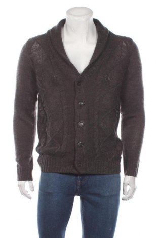 Jachetă tricotată de bărbați Livergy, Mărime M, Culoare Gri, 85%acril, 15% lână, Preț 103,95 Lei