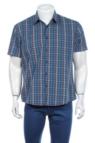 Мъжка риза Ben Sherman, Размер L, Цвят Син, 55% памук, 458% полиестер, Цена 36,00 лв.