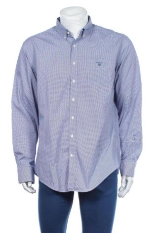 Pánska košeľa  Gant, Veľkosť XL, Farba Modrá, 100% bavlna, Cena  23,81 €