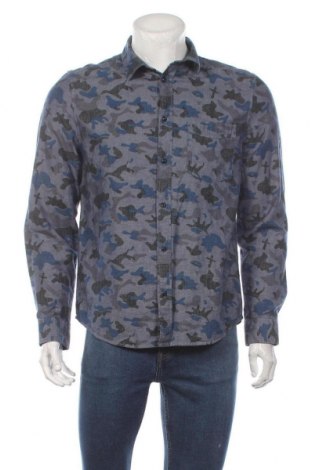 Herrenhemd H&M Divided, Größe M, Farbe Blau, Baumwolle, Preis 18,09 €