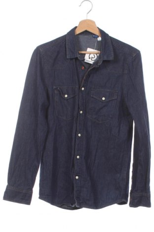 Herrenhemd H&M Divided, Größe S, Farbe Blau, Baumwolle, Preis 18,09 €