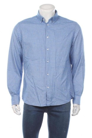 Мъжка риза Hampton Republic, Размер L, Цвят Син, 100% памук, Цена 27,30 лв.