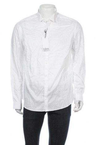 Herrenhemd Jules, Größe XXL, Farbe Weiß, Baumwolle, Preis 17,07 €